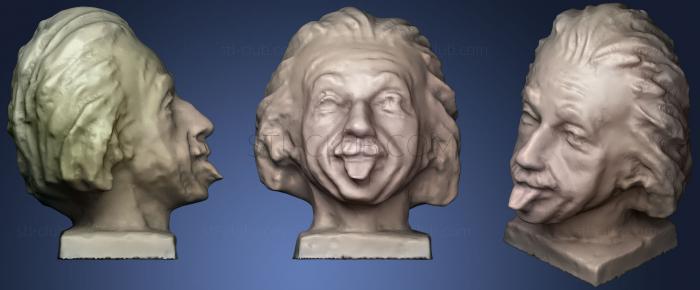 3D мадэль Albert Einstein (STL)